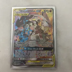 Pokemon TCG Tag Team Reshiram Zekrom GX Cosmic Eclipse Card #157/236 - Image 1
