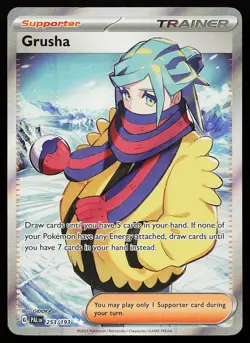 Grusha 253/193 Ultra Rare Paldea Evolved Pokemon Card - Image 1