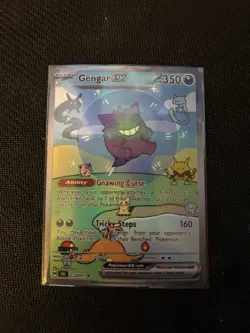 Pokemon Gengar EX. FAN ART Pokemon Card. Bubble Gengar. US SELLER. - Image 1