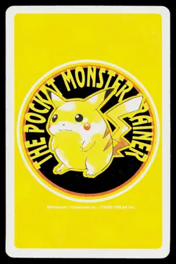 Arcanine King of Clubs Pokemon Yellow Deck Playing Cards Heavily Played - Image 2