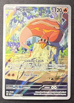 Pokemon TCG Heatmor Illustration Rare Card 104/086 Sv: White Flare - Image 1