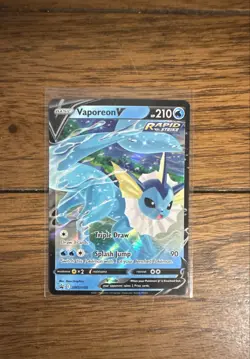 Vaporeon V SWSH150 SWSH: Sword & Shield Promo Cards Holo - Image 1