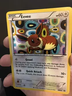 Pokemon Eevee Holo TCG Black White Promo Card BW94 - Image 3