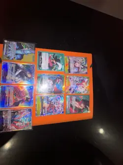 Bandai One Piece Card Game Lot 10 Holo English Boa Hancock Mihawk Perona Cards - Image 2