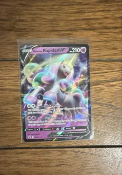 Galarian Rapidash V SWSH111 SWSH: Sword & Shield Promo Cards Holo - Image 1
