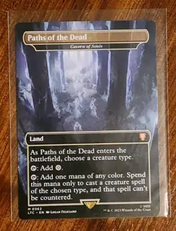 MTG Paths Of The Dead Caverns Of Souls Land M0362 LTC EN NM (F97) - Image 1