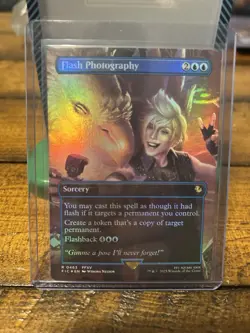 Flash Photography (Borderless) Commander: Final Fantasy Foil - Image 1