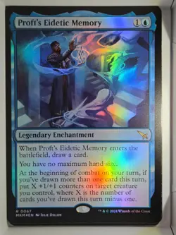 Proft's Eidetic Memory (Foil) - R67 - MTG - Murders at Karlov Manor (MKM) - Image 1