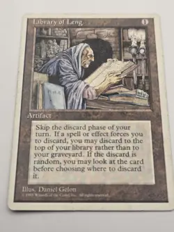 Library of Leng MTG Core Set 4th Edition Regular - Image 1