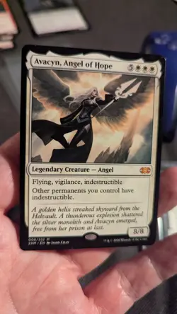 1x Avacyn, Angel of Hope NM - Double Masters DXM EDH Magic X1 - Image 1