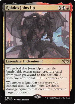 Rakdos Joins Up R Outlaws of Thunder Junction 225 NM - Image 1