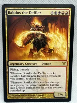 MTG - Rakdos the Defiler Dissension Regular - Image 1