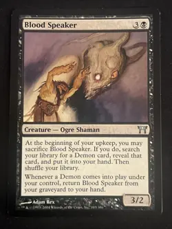 1x Blood Speaker (103) Champions of Kamigawa LP MTG Magic the Gathering x1 MKE - Image 1