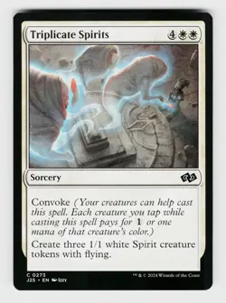 MTG, Foundations Jumpstart, Triplicate Spirits, regular, No.273, C - Image 1