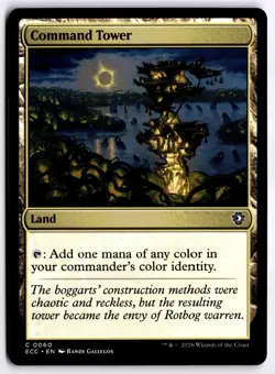 Command Tower () NM ECC Commander: Lorwyn Eclipsed MTG - Image 1