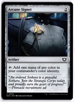 Arcane Signet NM EOC Commander: Edge of Eternities MTG - Image 1