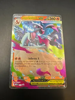 Mega Charizard X ex Black Star Promo MEP EN 029 Pokemon TCG English - Image 1