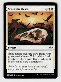 MTG, Modern Horizons 2, Scour the Desert, regular, No.28, U - Image 1