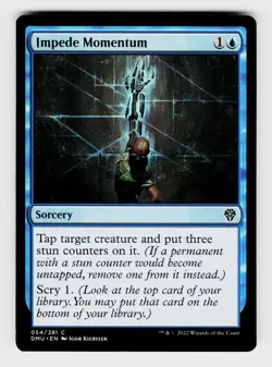 MTG, Dominaria United, Impede Momentum, regular, No.54, C - Image 1