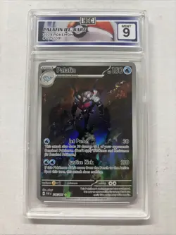 2024 Pokemon Palafin Illustration Rare #225 HGC 9 (sb1) - Image 1