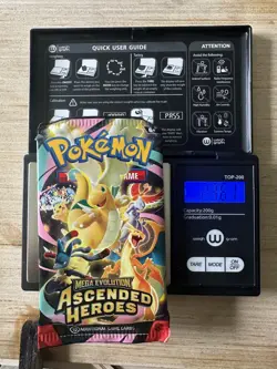 2026 Pokemon Ascended Heroes Booster Pack 23.61 (Ex Heavy) (Poss God Pack!!) - Image 1