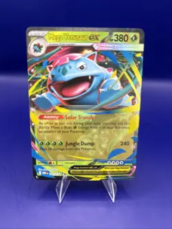 Pokemon TCG Mega Venusaur EX 003/132 Double Rare Mega Evolution - Image 1