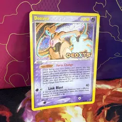 2005 Pokemon TCG Deoxys EX 16/107 Deoxys Stamped Reverse Holo Rare - Image 3