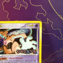 2005 Pokemon TCG Deoxys EX 16/107 Deoxys Stamped Reverse Holo Rare - Image 5