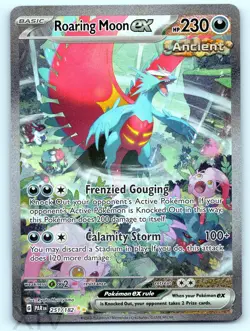 Roaring Moon ex 251/182 Pokemon Paradox Rift Special Illustration Rare - Image 1