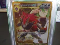 2025 POKEMON JTG EN N'S ZOROARK ex HYPER RARE PSA 8 NM-MT #189 - Image 3