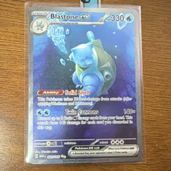 Pokemon TCG Scarlet & Violet 151 -Zapdos Ex-Blastoise Ex Raw Package - Image 1