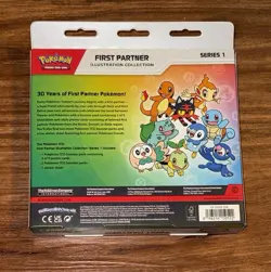 Pokemon TCG First Partner Illustration Collection 30th Anniversary New Sealed - Image 2