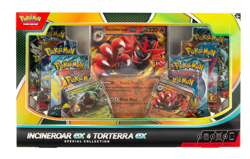 5X (FIVE BOXES) Pokemon Incineroar ex and Torterra ex Special Collection Box - Image 2
