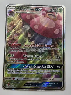 Pokemon Vileplume GX 211/236 Sm-Cosmic Eclipse Full Art - Image 1