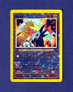 Entei Promo Pokemon Reversed Holo 2001 34 Never Played BIN - Image 1