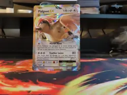 Pidgeot EX XY Evolutions Holo Rare NM Pokemon Card Base Set Reprint Mint - Image 1