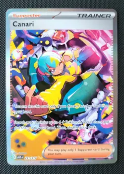 Pokemon TCG - Canari 291/217 & Iris’s Fighting Spirit 292/217 Full Art Rare Duo - Image 1