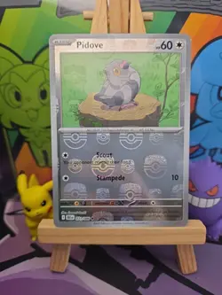 Pidove Master Ball 071/086 Black Bolt Masterball Reverse Holo Pokemon English - Image 1
