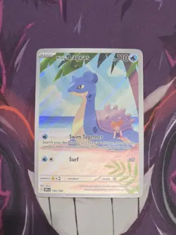 Pokemon TCG Misty's Lapras Destined Rivals 194/182 NM Illustration Rare POKEMON - Image 2