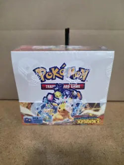 POKEMON TCG: Scarlet & Violet Surging Sparks Booster Box 36 Packs NEW SEALED - Image 1