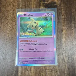 Pokemon TCG Paldea Evolved Mimikyu 097/193 - Near Mint - Holo - Image 1