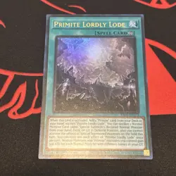 Yugioh Primite Lordly Lode Ultra Rare RA05-EN072 NM - Image 1