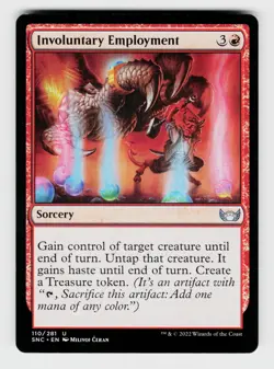 MTG, Streets of New Capenna, Involuntary Employment, regular, No.110, U - Image 1