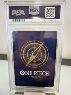 One Piece Emperors in the New World - Sanji SR Alternate Alt Art Parallel PSA 10 - Image 3