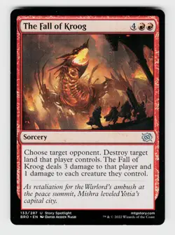 MTG, The Brothers' War, The Fall of Kroog, regular, No.133, U - Image 1