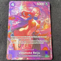 ONE PIECE Bandai Vinsmoke Reiju (Alternate Art) OP12-063 SR Foil Legacy 5000 - Image 1