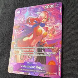 ONE PIECE Bandai Vinsmoke Reiju (Alternate Art) OP12-063 SR Foil Legacy 5000 - Image 2