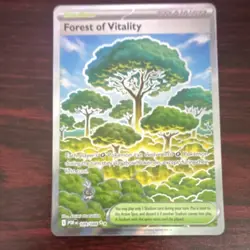 Pokemon Forest of Vitality Trainer Stadium Foil Card 109/088 - Image 1