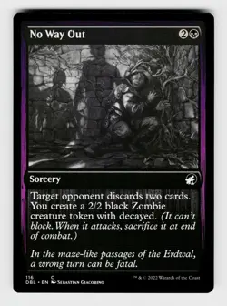 MTG, Innistrad: Double Feature, No Way Out, regular, No.116, C - Image 1