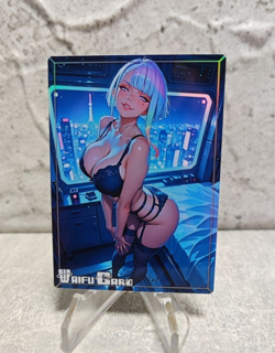 Lucy Trading Card Waifu Goddess Story Girl holo Karte Full Art - Image 1